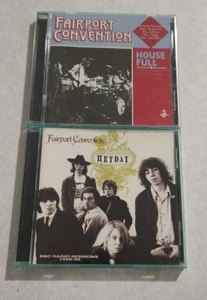 Fairport Convention Lot of 2: Heyday - BBC Radio Sessions & House Full - Live LA - Picture 1 of 15