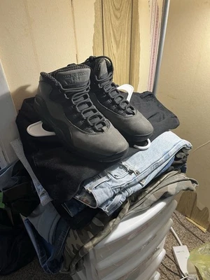 Air Jordan 10 Retro - Shadow 2018 - Hombre Talla 8.5 Usado Excelente Estado Foto 1 de 4