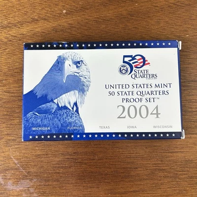 2004-S U.S. Mint 50 State Quarters Proof Set - Image 1 of 4