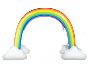 Costway Aufblasbarer Regenbogen Sprinkler * 7,5 Fuß x 3 Fuß x 5,5 Fuß Wasser BRANDNEU - Bild 1 von 8
