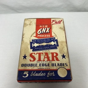 Star Double Edge Rasierklingen 6NX 20 Pakete mit Display Box - Bild 1 von 5
