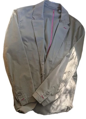 Abrigo deportivo blazer sin estructura Robert Graham para hombre, talla 44R, hombros de 20" Foto 1 de 3