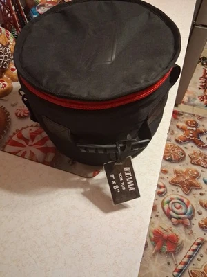 Bolso Tama Superstar Clásico en Rojo Oscuro Brillante 8x7 Tom Plus Tama Foto 1 de 4