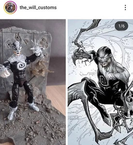 3.75" 1:18 Custom Action Figure Haunt Spawn MARVEL UNIVERSE SCALE - Picture 1 of 6