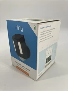 Ring Spotlight Cam Outdoor Battery Powered Security Camera - Black - Picture 1 of 6