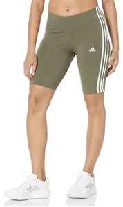 Adidas Women’s Essentials 3-Stripes Bike Shorts Size Small - Picture 1 of 3