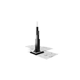 LEGO Willis Tower Building Kit - 21000 - Collectible Model Official
