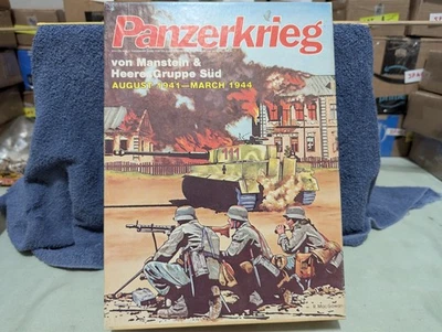 Panzerkrieg Von Manstein & HeeresGruppe Süd Avalon Hill 1983 AVH854, SIN PERFORAR Foto 1 de 3