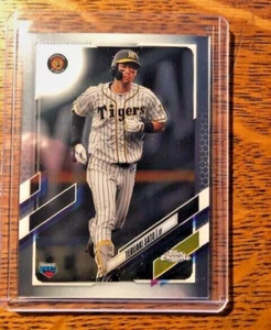 Teruaki Sato, Rookie , 2021 Topps Chrome NPB Blue Foil, Card #31 -- NMnt. - Picture 1 of 19