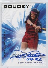 2021 Upper Deck Goodwin Champions Goudey Auto Dot Richardson #GA-DR Auto