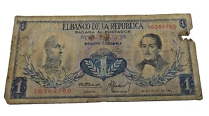 COLOMBIA 1 PESO ORO 1972 - Imagen 1 de 2