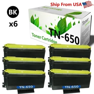 6 pezzi cartuccia toner TN650 TN-650 per HL5240 5340D 5380DN - Foto 1 di 2