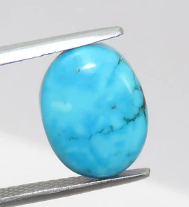 Gemas opacas de piedras preciosas sueltas de 10,20 quilates azul turquesa natural sin tratar - Imagen 1 de 7