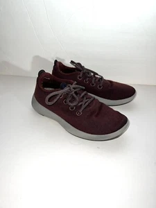 Scarpe Allbirds Red Marrone Lana Runner Mizzles Donna Taglia 8 - Foto 1 di 10