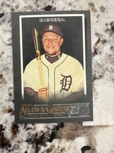 2020 TOPPS ALLEN GINTER X CARD DETROIT TIGERS MIGUEL CABRERA ##38 - Picture 1 of 1