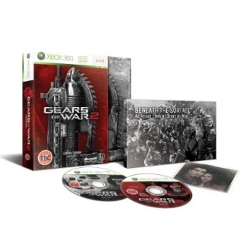 Gears of War 2 (18) Limited Ed. w/Artbook Photo & DVD (No DLC) Used Xbox 360 ... - Image 1 of 1