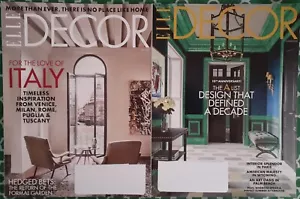 2020 Elle Decor Magazine May & Summer (2 issues) (labels covered) - Picture 1 of 3