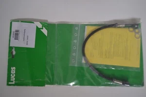 HONDA CB250-360-400 STAHLFLEXLEITUNG BREMSLEITUNG LUCAS MCH40SL NOS - Bild 1 von 3
