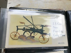 MISC-4160 early 1900s/late 1800s J I CASE FARM IMPLEMENT flyer GANG PLOW - Picture 1 of 1