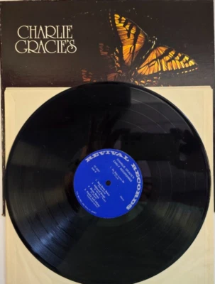 Charlie Gracie – Early Recordings LP Album vinyl record 1976 on Revival Records - Image 1 of 4