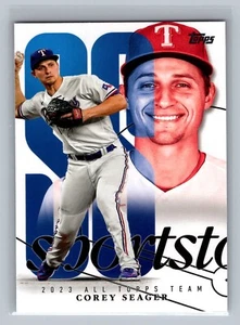 2024 Topps Series 1 All Topps ATT-5 Corey Seager, Texas Rangers - Picture 1 of 2