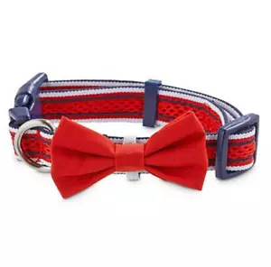 Collare Bond & Co Grand American Hamptons rosso bianco blu patriottico - XXS/XS/S - Foto 1 di 3