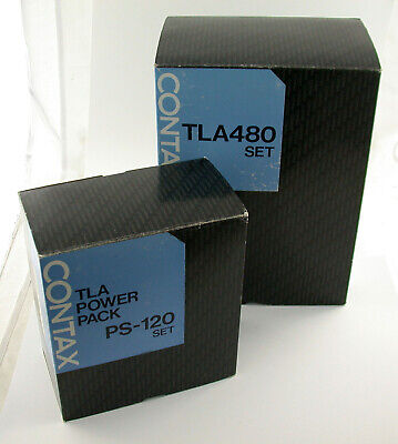 CONTAX TLA480 TLA Power-Pack PS-120 Flash Blitz Set New Old Stock Lagerware Neu • 998€