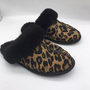UGG Women's Scuffette II Panther Print Slipper SIze 6 - Picture 1 of 7