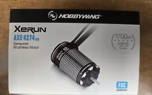Hobbywing Xerun Axe 1700Kv 4274SD FOC Motore Elettrico 30401401 - Foto 1 di 3
