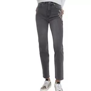 JEANS EXPRESS SLIM SUPER HIGH RISE ELASTICIZZATO TAGLIA 14 - Foto 1 di 11