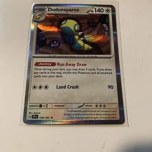 Dudunsparce -129/162 - Holographic - Rare - Pokémon Trading Card Game - Picture 1 of 2