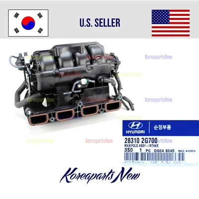 Colector de admisión 2,4 L ⭐GENUINO⭐ Hyundai Santa Fe 2013-2016 Kia Optima 2011-2015 Foto 1 de 3