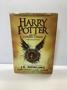 Harry Potter And The Cursed Child Special Rehearsal Edition Script Hardback - Picture 1 of 4