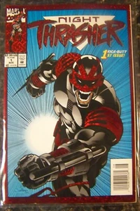Night Thrasher #1 Marvel Comics Red Foil Cover VF/NM - Picture 1 of 1