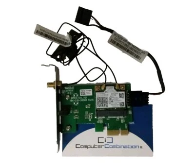  03T8168 Lenovo PCIe Wifi Riser SFF card + Antenna Included  - Image 1 of 4