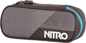 Nitro Unisex Federmäppchen Pencil Case (Blur-Blue Trims)