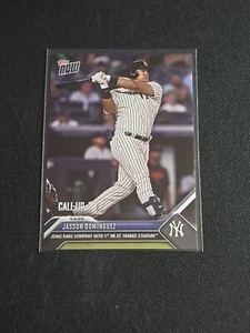 2023 Topps Now Jasson Dominguez RC Call-Up #827 Yankees - Bild 1 von 2