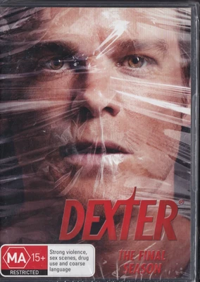 Dexter The Final Season - Region 4 - DVD - New & Sealed - Free Postage - image 1 of 2