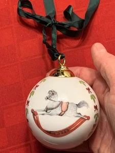 Laura Ashley Porcellana Decorazione Natalizia 1988 Giocattolo Soldatino Tamburo Cavallo Inghilterra - Foto 1 di 16