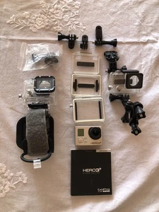 GoPro HERO 3+ silver Completa di accessori Originali - Foto 1 di 3