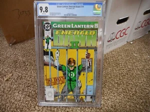 Green Lantern Emerald Dawn II #1 cgc 9.8 DC 1991 WHITE pgs NM MINT 1st print TV - Picture 1 of 3
