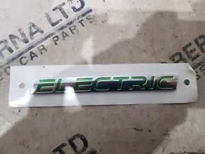 SAIC MOTOR MG MG4 EV 2023-2024 REAR ELECTRIC EMBLEM LOGO BADGE - Picture 1 of 4