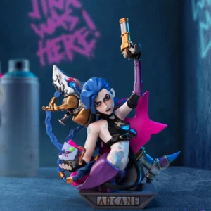 POP MART X League of Legends Arcane Figure Series Blind Box Figure Toy -【JINX】 - Picture 1 of 6