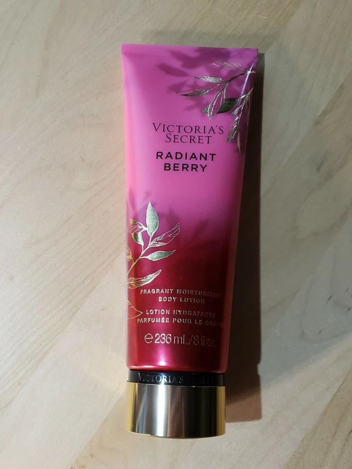 2 Radiant Berry Fragrant Moisturizing Body Lotion Victoria Secret 8 FL Oz