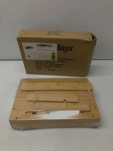 Relaxdays Bettablage, Mini-Nachttisch zum Klemmen, 11,5 x 36 x 24,5 cm - Bild 1 von 6