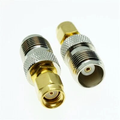 2pcs RP-SMA Male plug To TNC Female Jack RF Coaxial Connector Adapter - Image 1 of 3
