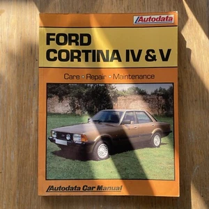 FORD CORTINA IV & V AUTODATA CAR MANUAL - Picture 1 of 1