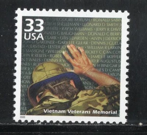 3190 g ** MONUMENTO A LOS VETERANOS DE VIETNAM ** Estampilla de franqueo de estados unidos montada sin montar o nunca montada * - Imagen 1 de 1