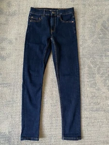 ZARA KIDS SKINNY SUPER ELASTIC JEANS BLUE JEAN PANTS SIZE 10 - Picture 1 of 7