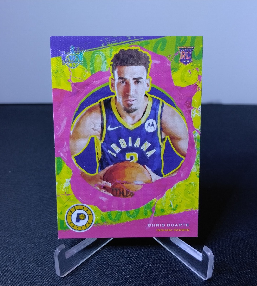 2021-22 Court Kings Chris Duarte Level 2 II Rookie Card RC #109 Pacers